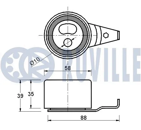 Tensioner Pulley, timing belt