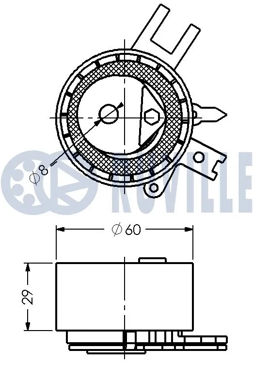 Tensioner Pulley, timing belt