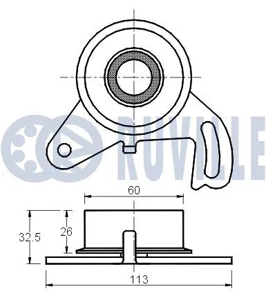 Tensioner Pulley, timing belt