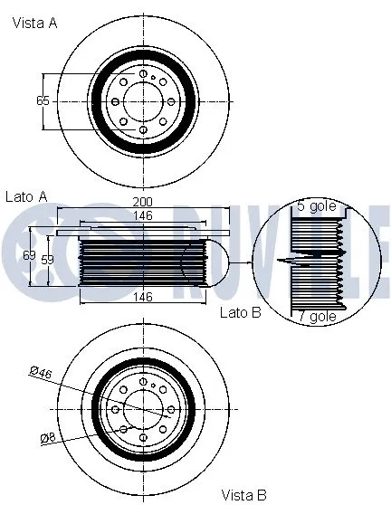 Belt Pulley, crankshaft