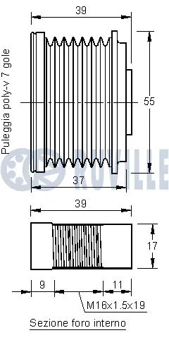 Alternator Freewheel Clutch