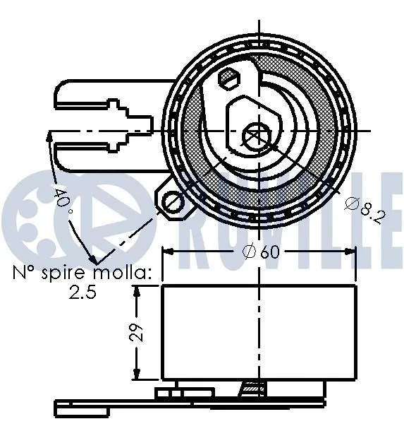 Tensioner Pulley, timing belt