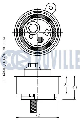 Tensioner Pulley, timing belt