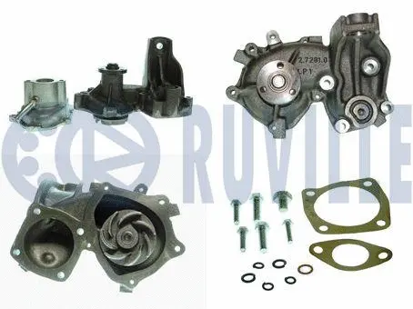 Water Pump, engine cooling (56612)