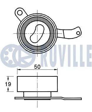 Tensioner Pulley, timing belt