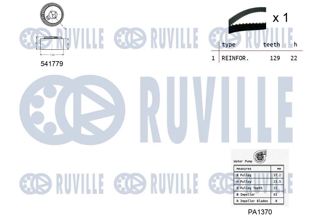 Water Pump & Timing Belt Kit