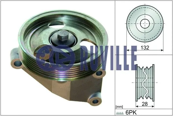 Water Pump, engine cooling (56668)