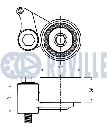 Tensioner Pulley, timing belt