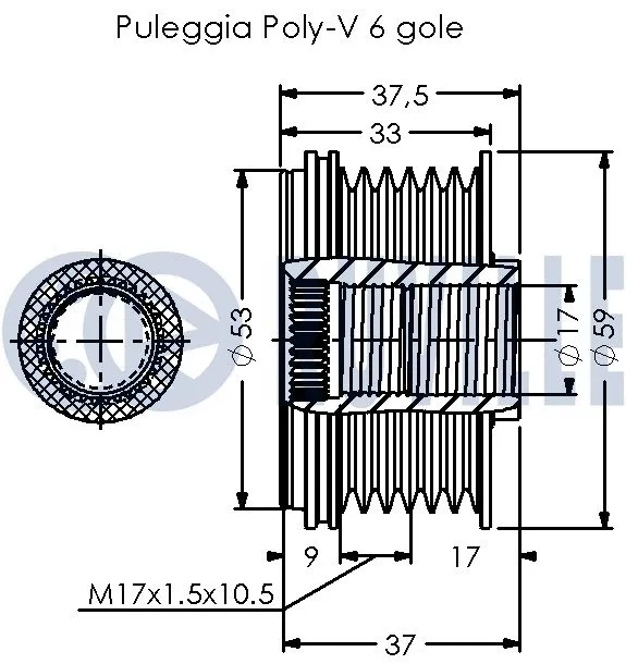 Alternator Freewheel Clutch