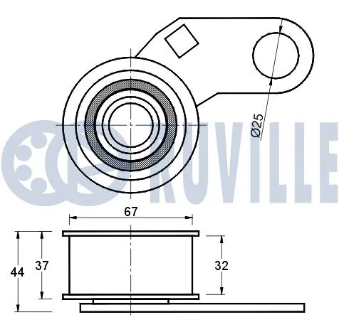 Tensioner Pulley, timing belt