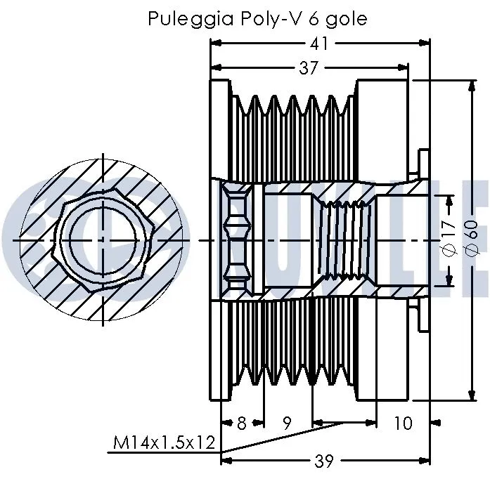 Alternator Freewheel Clutch