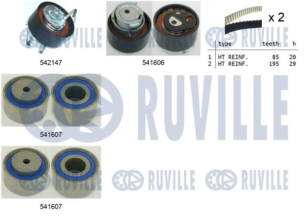 Timing Belt Kit (550322)