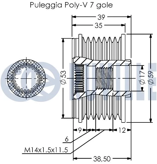 Alternator Freewheel Clutch