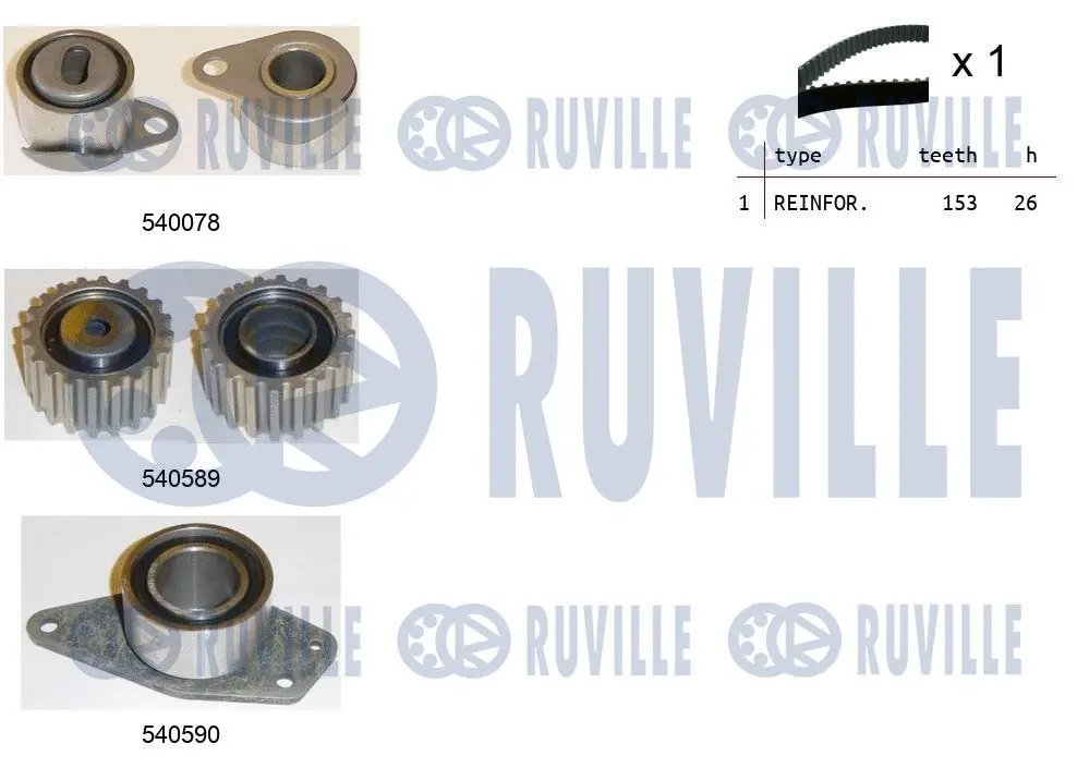 Timing Belt Kit (550021)