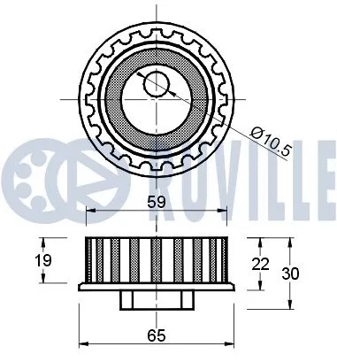 Tensioner Pulley, timing belt