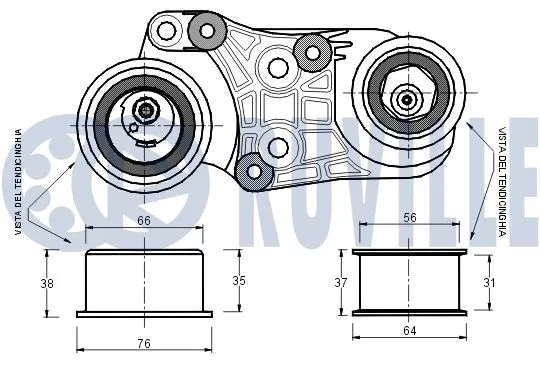 Tensioner Pulley, timing belt