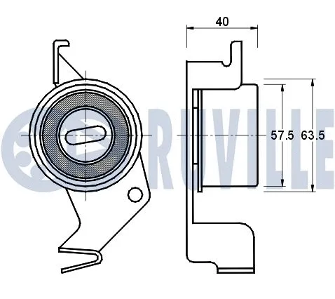Tensioner Pulley, timing belt