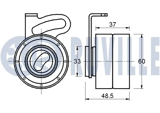 Tensioner Pulley, timing belt