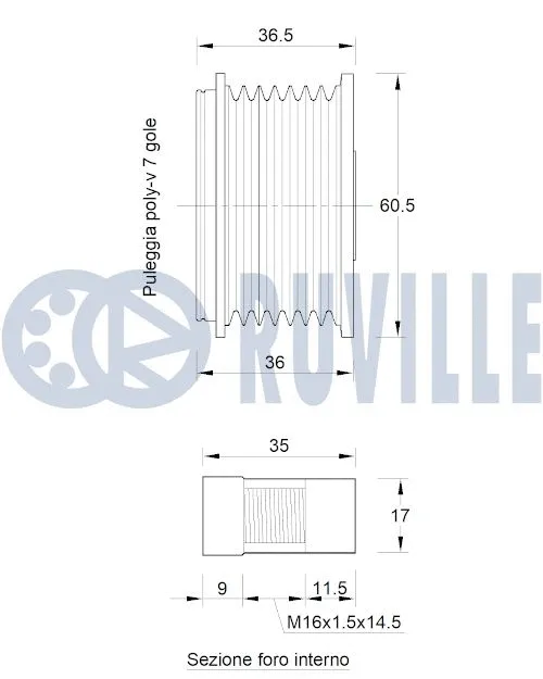 Alternator Freewheel Clutch
