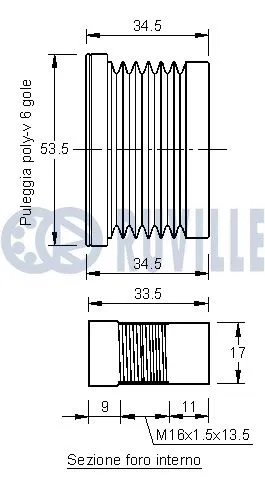 Alternator Freewheel Clutch