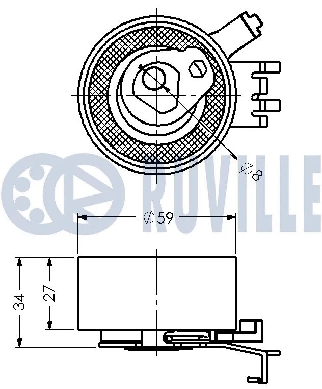 Tensioner Pulley, timing belt