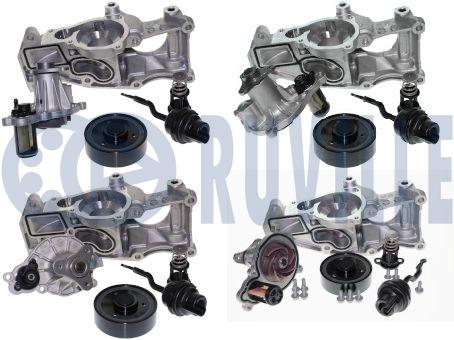 Water Pump, engine cooling (561627BH)