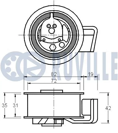 Tensioner Pulley, timing belt