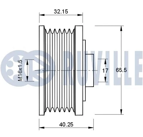 Alternator Freewheel Clutch