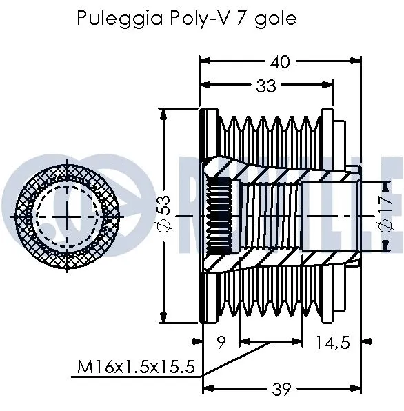Alternator Freewheel Clutch