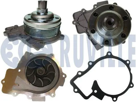 Water Pump, engine cooling (561653)