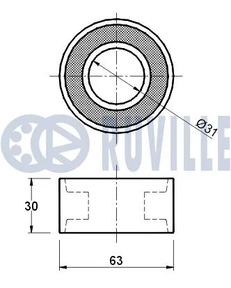 Tensioner Pulley, timing belt
