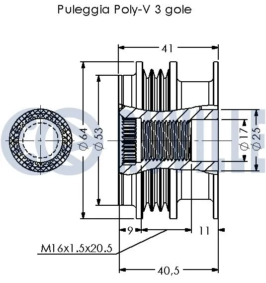 Alternator Freewheel Clutch