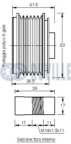 Alternator Freewheel Clutch