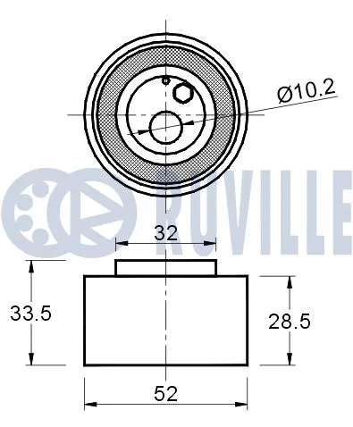 Tensioner Pulley, timing belt