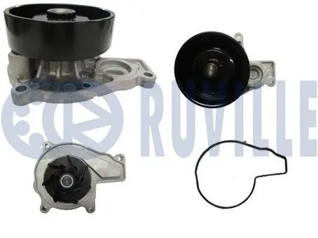 Water Pump, engine cooling (561598)