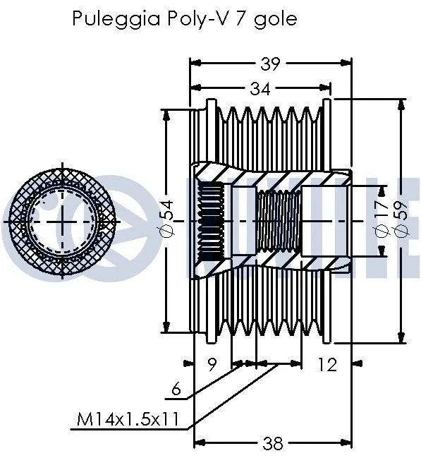 Alternator Freewheel Clutch