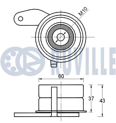 Tensioner Pulley, timing belt