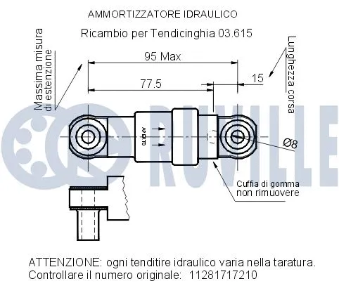 Vibration Damper, V-ribbed belt