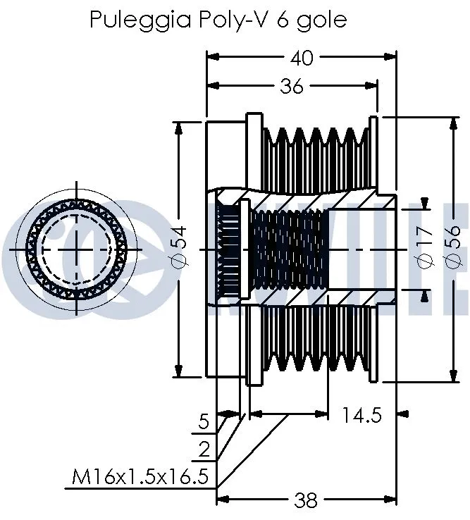 Alternator Freewheel Clutch