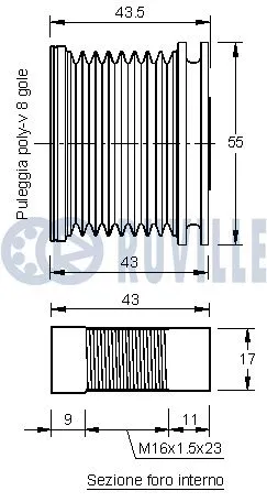 Alternator Freewheel Clutch
