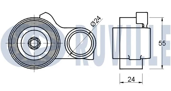 Tensioner Pulley, timing belt