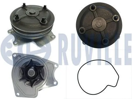 Water Pump, engine cooling (561431)
