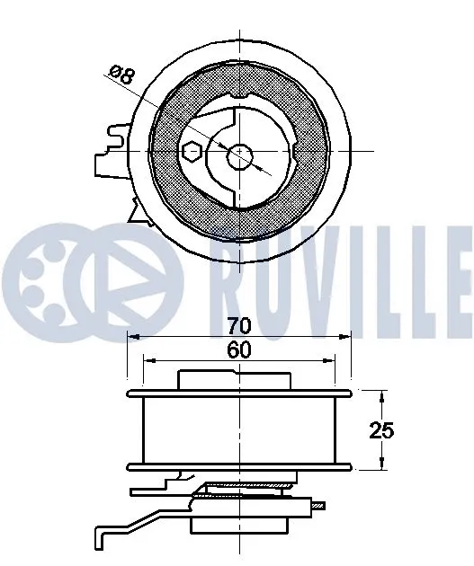 Tensioner Pulley, timing belt