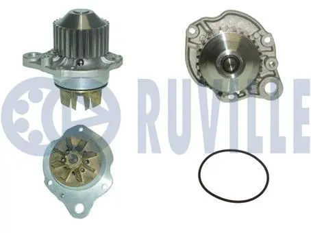 Water Pump, engine cooling (56870)