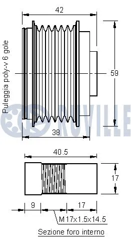 Alternator Freewheel Clutch