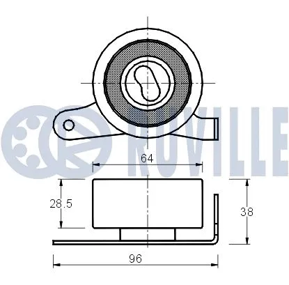 Tensioner Pulley, timing belt