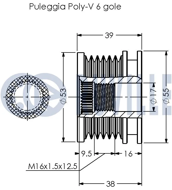 Alternator Freewheel Clutch