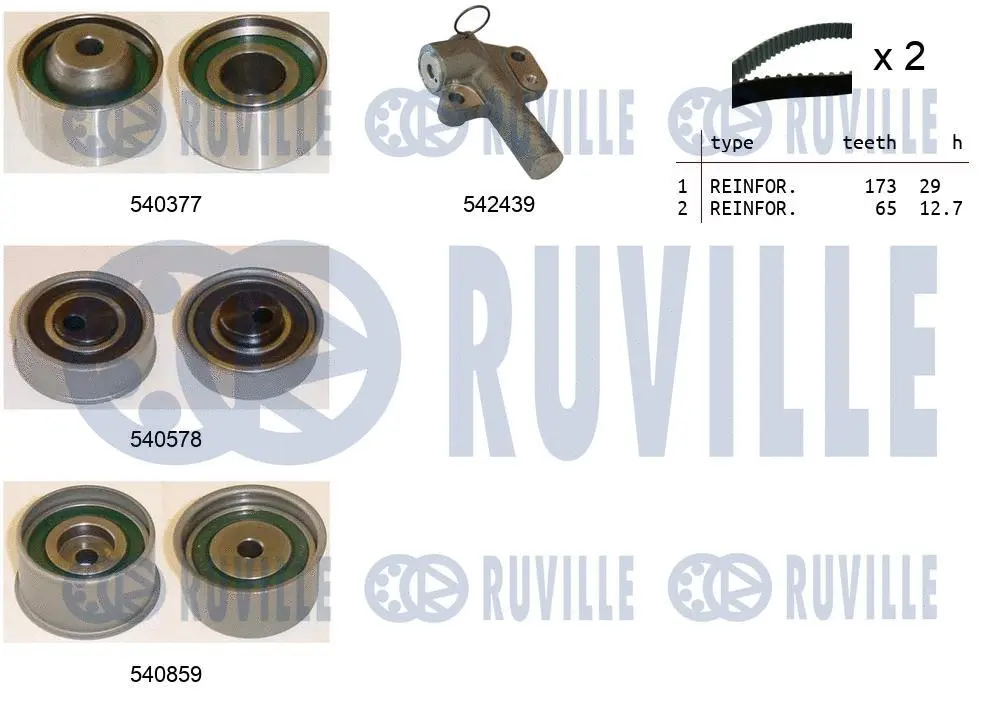Timing Belt Kit (550480)