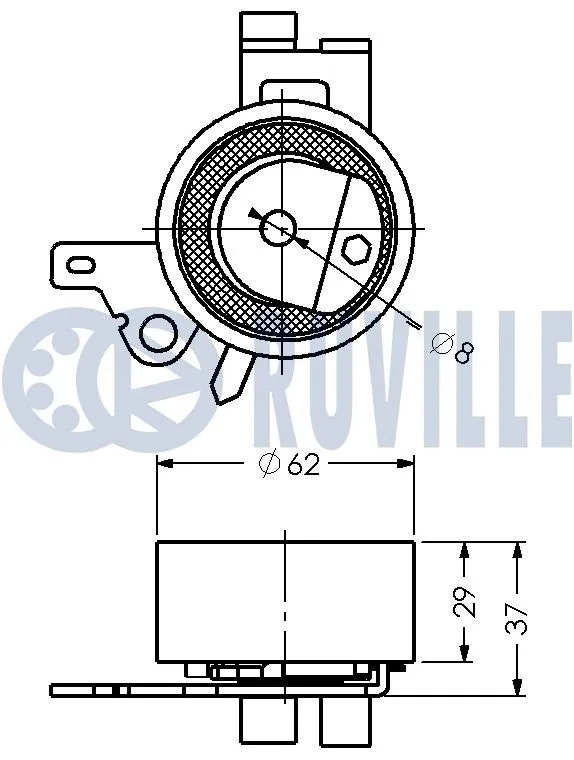 Tensioner Pulley, timing belt