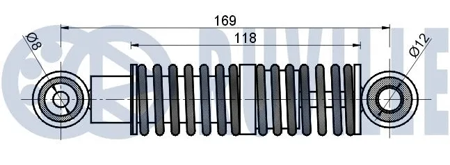 Vibration Damper, V-ribbed belt